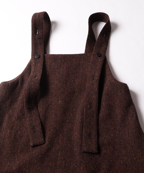 Dulcamara（ドゥルカマラ）の「ブリティッシュWフレームヘムOP - BRITISH WOOL-（ワンピース・レディース・カーキ/グレイッシュベージュ/ブラウン系その他・FREE）」の14枚目の写真