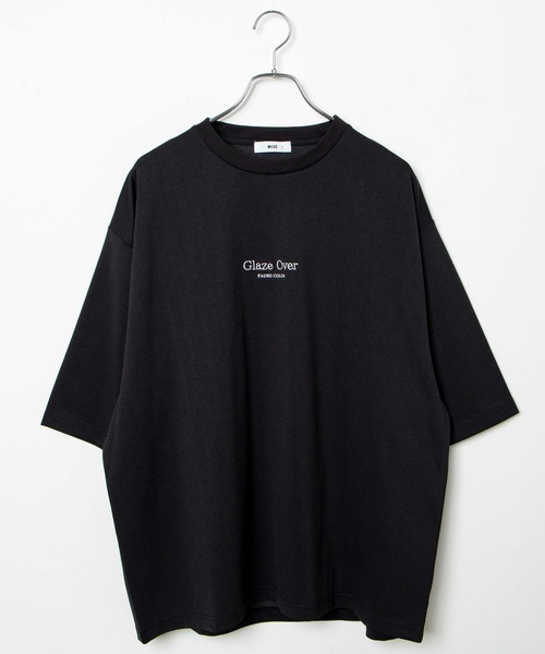 WEGO（ウィゴー）の「WEGO/グラフィックアートビッグシルエット5分袖Tシャツ（Tシャツ/カットソー・メンズ・スミクロ/グレー/ホワイト系その他/ホワイト・LARGE/MEDIUM）」の5枚目の写真