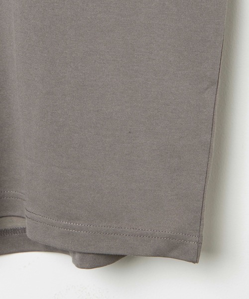 WEGO（ウィゴー）の「WEGO/グラフィックアートビッグシルエット5分袖Tシャツ（Tシャツ/カットソー・メンズ・スミクロ/グレー/ホワイト系その他/ホワイト・LARGE/MEDIUM）」の9枚目の写真