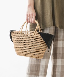 F by ROSSO　インナーバッグ付きかごバッグ