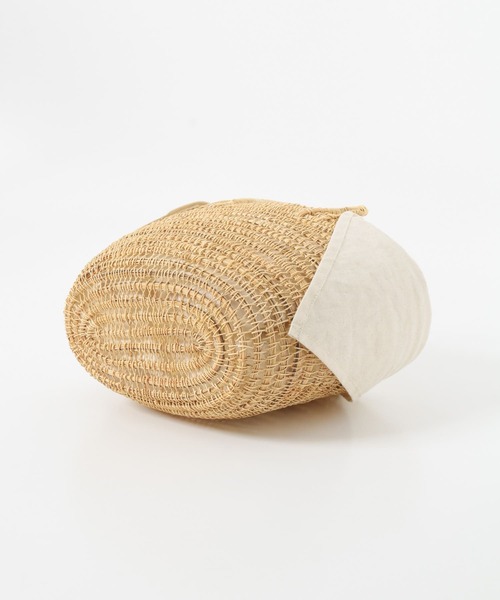 F by ROSSO(エフバイロッソ)の「F by ROSSO インナーバッグ付きかごバッグ(かごバッグ・レディース・ナチュラル/ブラック・-)」の12枚目の写真