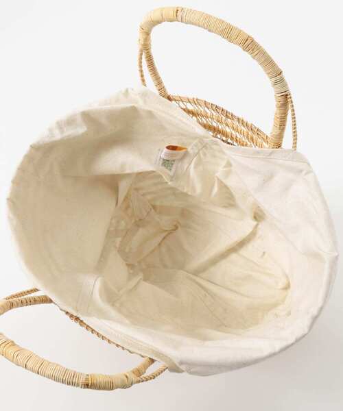 F by ROSSO(エフバイロッソ)の「F by ROSSO インナーバッグ付きかごバッグ(かごバッグ・レディース・ナチュラル/ブラック・-)」の13枚目の写真