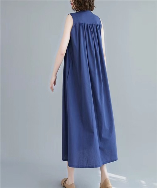 コットンノースリーブシャツワンピース ワンピース Free セール Stylists フリー ワンピース スタイリスト のファッション Free