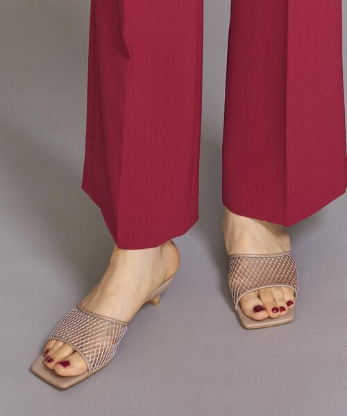 I'Adonis（アドニス）の「＜ I’Adonis＞フィッシュネットサンダル ◆（サンダル・レディース・ライトグレー/ダークブラウン・36/37/36h/37h）」の9枚目の写真