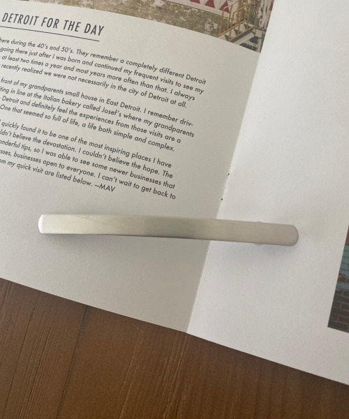 Aunt Marie's(アントマリーズ)の「Slim Stick Barrette / スリムスティックバレッタ(バレッタ/ヘアクリップ・レディース・シルバー/ゴールド・FREE)」の5枚目の写真