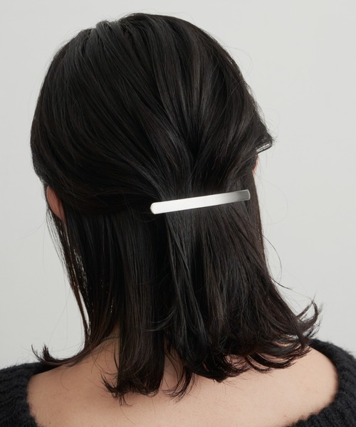 Aunt Marie's(アントマリーズ)の「Slim Stick Barrette / スリムスティックバレッタ(バレッタ/ヘアクリップ・レディース・シルバー/ゴールド・FREE)」の11枚目の写真