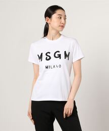 MSGM | MSGM（エムエスジーエム）ハンドライトロゴTシャツ(Tシャツ/カットソー)