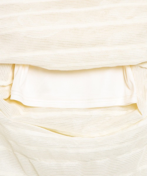 dispark(ディスパーク)の「DISPARK/チュールティアードキャミワンピース(ワンピース・レディース・アイボリー・FREE)」の6枚目の写真