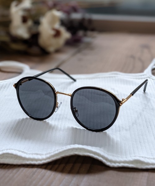 Per sist ence(パーシエンス)の「Per sist ence/パーシエンス メタルボストンサングラス (ケース・眼鏡クリーナー付)(サングラス・レディース・A/B/C/D/E/F・FREE)」の5枚目の写真