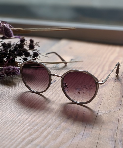 Per sist ence(パーシエンス)の「Per sist ence/パーシエンス メタルボストンサングラス (ケース・眼鏡クリーナー付)(サングラス・レディース・A/B/C/D/E/F・FREE)」の11枚目の写真