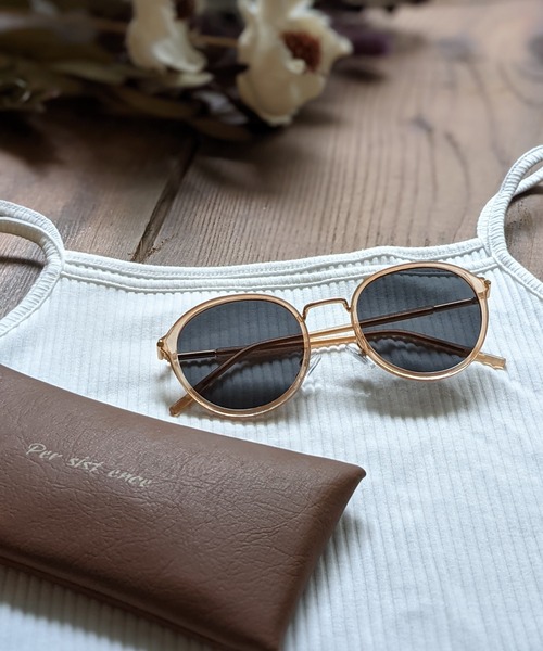 Per sist ence(パーシエンス)の「Per sist ence/パーシエンス メタルボストンサングラス (ケース・眼鏡クリーナー付)(サングラス・レディース・A/B/C/D/E/F・FREE)」の19枚目の写真