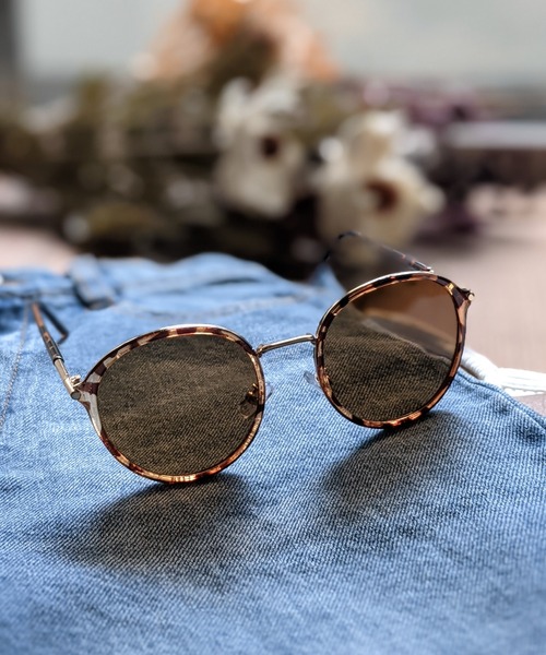 Per sist ence(パーシエンス)の「Per sist ence/パーシエンス メタルボストンサングラス (ケース・眼鏡クリーナー付)(サングラス・レディース・A/B/C/D/E/F・FREE)」の21枚目の写真