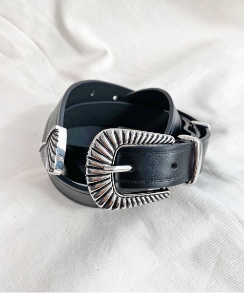PairPair（ペアペア）の「アソートウエスタンベルト（ベルト・レディース・ブラック/クリア・FREE）」の2枚目の写真