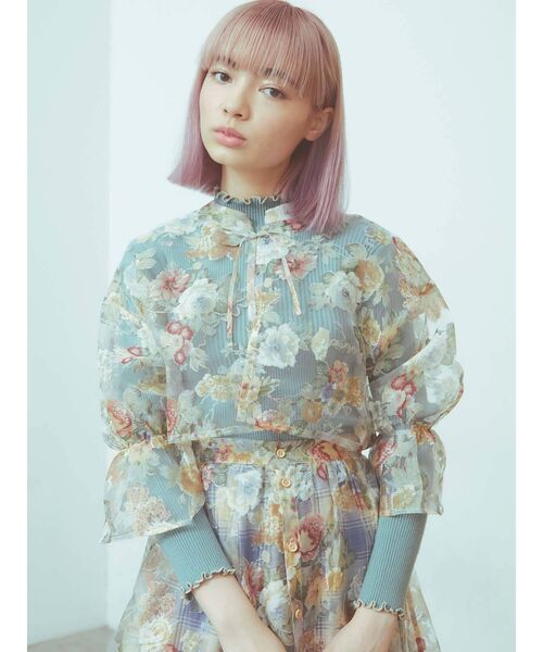 merry jenny(メリージェニー)の「ランダムメロウリブニット(ニット/セーター・レディース・アイボリー/グレー/ブラック/ターコイズブルー・FREE)」の17枚目の写真