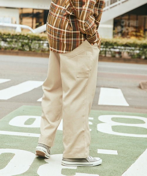 チャック ストリート おしゃれ チノパンツ 9748 SOMEDIFF チノパン ツイルスキニーチノパンツ メンズ ストレッチ