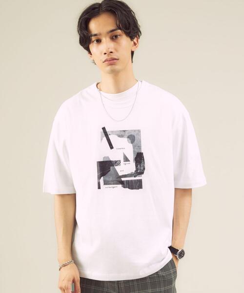 green label relaxing（グリーンレーベルリラクシング）の「OLT＜Phospho Graphica（フォスフォ グラフィカ）＞ プリント クルーネック Tシャツ（Tシャツ/カットソー・メンズ・その他3/その他1/その他2/その他4・X-LARGE/LARGE/SMALL/MEDIUM）」の3枚目の写真