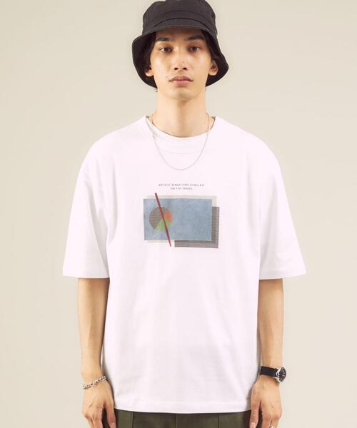 green label relaxing（グリーンレーベルリラクシング）の「OLT＜Phospho Graphica（フォスフォ グラフィカ）＞ プリント クルーネック Tシャツ（Tシャツ/カットソー・メンズ・その他3/その他1/その他2/その他4・X-LARGE/LARGE/SMALL/MEDIUM）」の5枚目の写真