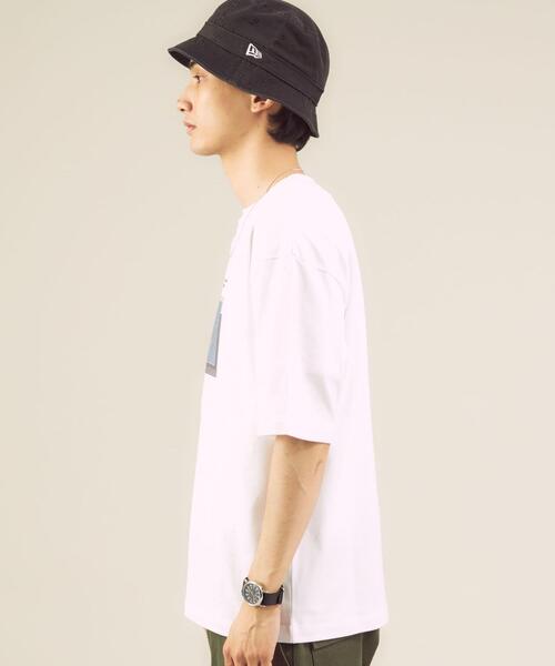 green label relaxing（グリーンレーベルリラクシング）の「OLT＜Phospho Graphica（フォスフォ グラフィカ）＞ プリント クルーネック Tシャツ（Tシャツ/カットソー・メンズ・その他3/その他1/その他2/その他4・X-LARGE/LARGE/SMALL/MEDIUM）」の6枚目の写真