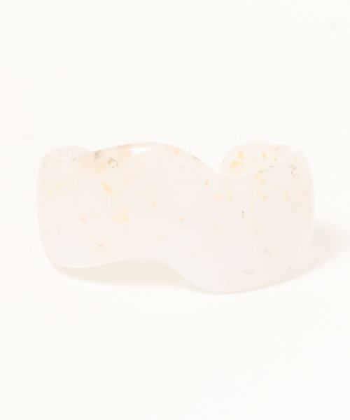 CORNERS（コーナーズ）の「クリアウェーブバングル（バングル/リストバンド・レディース・ホワイト/ブラウン/クリア・FREE）」の16枚目の写真