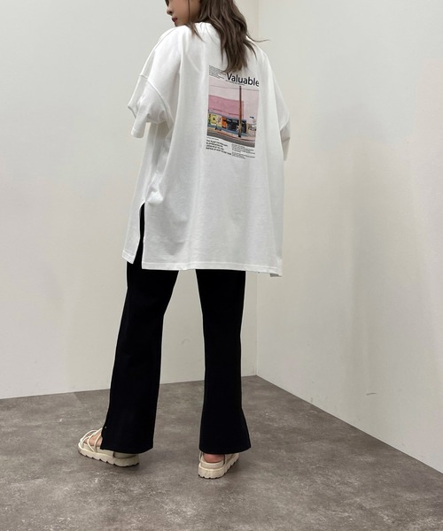 apres jour mignon(アプレジュールミニョン)の「アソートBIGスリットT2【ZOZOTOWN限定アイテム】(Tシャツ/カットソー・レディース・オフホワイト/ナチュラル/ブラック系その他2/その他/ダークブルー/ブラック/ブラック系その他/ホワイト系その他3/ホワイト系その他/ホワイト系その他2・フリー/X-LARGE)」の21枚目の写真