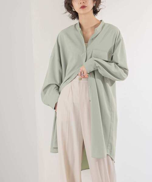 KBF（ケイビーエフ）の「長袖ブラウス（シャツ/ブラウス・レディース・ベージュ・ONE）」の5枚目の写真