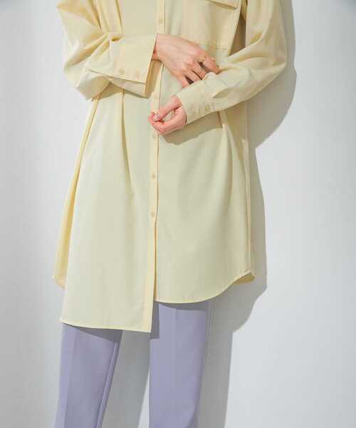 KBF（ケイビーエフ）の「長袖ブラウス（シャツ/ブラウス・レディース・ベージュ・ONE）」の3枚目の写真