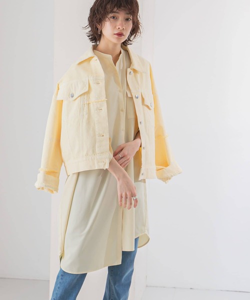 KBF（ケイビーエフ）の「長袖ブラウス（シャツ/ブラウス・レディース・ベージュ・ONE）」の7枚目の写真