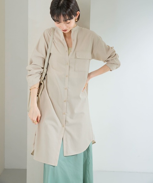 KBF（ケイビーエフ）の「長袖ブラウス（シャツ/ブラウス・レディース・ベージュ・ONE）」の12枚目の写真