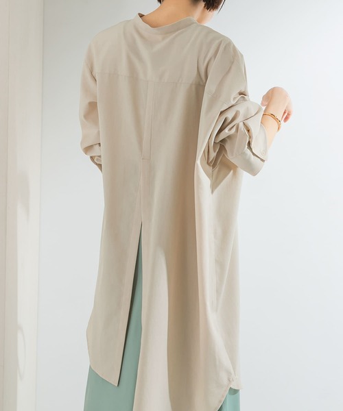 KBF（ケイビーエフ）の「長袖ブラウス（シャツ/ブラウス・レディース・ベージュ・ONE）」の4枚目の写真