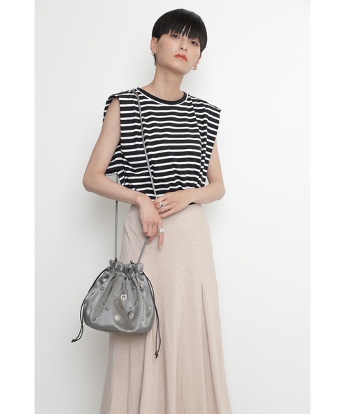 ROSE BUD（ローズバッド）の「＜グレーのみWEB限定カラー＞コンチョ 