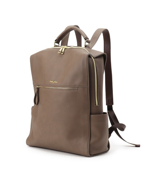 THE SHOP TK （ザ ショップ ティーケー ）の「◆【Legato Largo/レガートラルゴ】PC収納リュック（バックパック/リュック・レディース・ブラウン系/ブラック・99）」の13枚目の写真