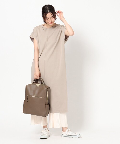 THE SHOP TK （ザ ショップ ティーケー ）の「◆【Legato Largo/レガートラルゴ】PC収納リュック（バックパック/リュック・レディース・ブラウン系/ブラック・99）」の12枚目の写真