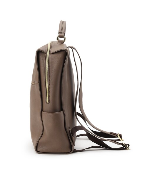 THE SHOP TK （ザ ショップ ティーケー ）の「◆【Legato Largo/レガートラルゴ】PC収納リュック（バックパック/リュック・レディース・ブラウン系/ブラック・99）」の10枚目の写真