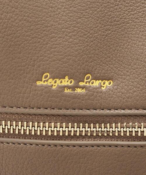THE SHOP TK （ザ ショップ ティーケー ）の「◆【Legato Largo/レガートラルゴ】PC収納リュック（バックパック/リュック・レディース・ブラウン系/ブラック・99）」の4枚目の写真