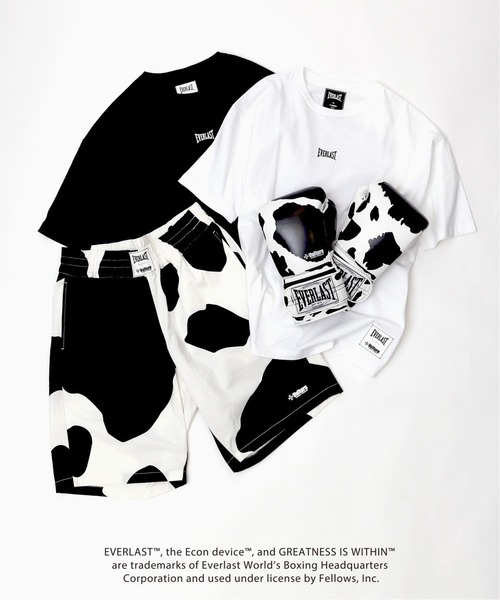 EVERLAST(スポーツ・ライフスタイル)（エバーラスト）の「【EVERLAST × Vulture / エバーラスト別注】 COW PATTERN TRUNKS（その他パンツ・メンズ・ホワイト・SMALL/MEDIUM/LARGE）」の6枚目の写真
