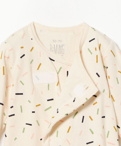 B:MING by BEAMS（ビーミングバイビームス）の「B:MING by BEAMS / 2WAYコンビ ロンパース（ロンパース・キッズ・グリーン/ホワイト系その他3/ホワイト系その他5/ブラウン系その他4・ONE SIZE）」の13枚目の写真