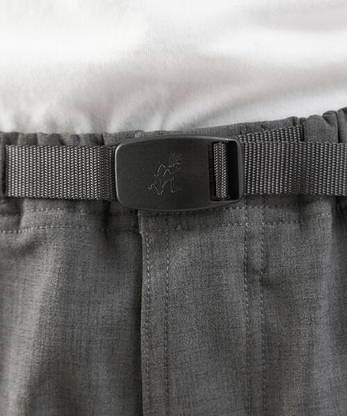 Gramicci（グラミチ）の「【別注】＜GRAMICCI（グラミチ）/green label relaxing＞ ポリ／ウラ フリース テーパード パンツ（その他パンツ・メンズ・ブラック/ダークブラウン/グレー・XL/M/S/L）」の15枚目の写真