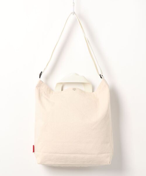 THRASHER(スラッシャー)の「PHOTO TOTE SHOULDER M BAG/スラッシャーコットントートバッグ(トートバッグ・メンズ・ホワイト×ブルー/ホワイト×ブラック・FREE)」の3枚目の写真