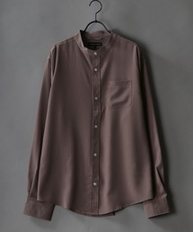 Drape Band Collar Shirt/ドレープ バンドカラー シャツ