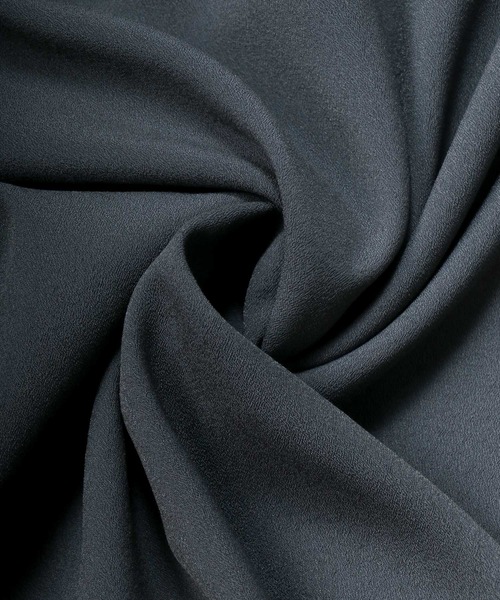 SITRY(シトリー)の「Drape Band Collar Shirt/ドレープ バンドカラー シャツ(シャツ/ブラウス・メンズ・ホワイト/チャコールグレー/ブラック/ターコイズブルー/モカ・LL/M/L)」の11枚目の写真