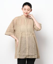 Samansa Mos2 | はしごレースギャザーブラウス(シャツ/ブラウス)