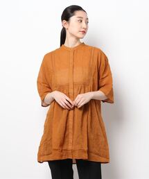 Samansa Mos2 | はしごレースギャザーブラウス(シャツ/ブラウス)