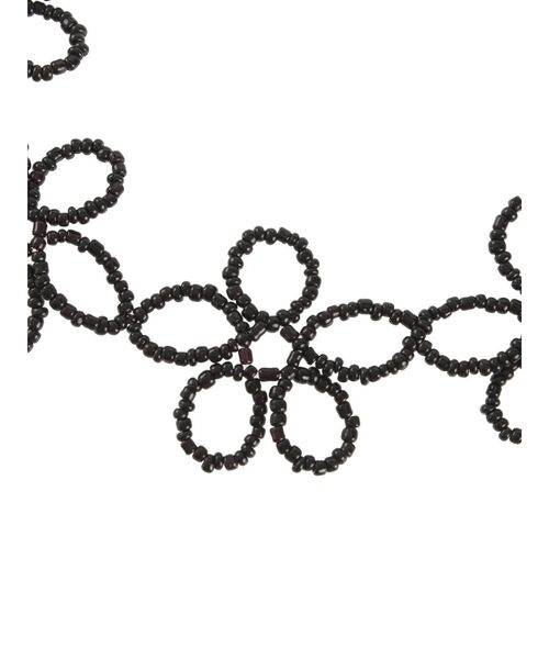 merry jenny（メリージェニー）の「flowerビーズ2wayマスクチェーン（マスク・レディース・ブラック/ブラウン/オフホワイト・FREE）」の5枚目の写真