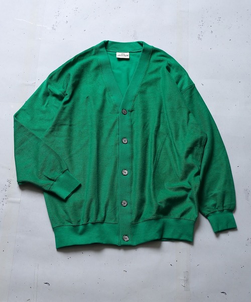 SPINNS（スピンズ）の「【ゆったりシルエット】インサイドアウト カーディガン（カーディガン/ボレロ・メンズ・ダークブルー/アッシュグレー/スミクロ/ブラック/マスタード/サックスブルー/ライトグリーン・ONESIZE）」の20枚目の写真