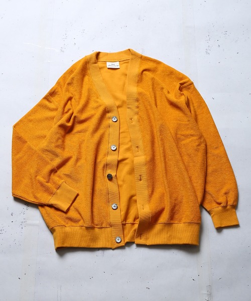 SPINNS（スピンズ）の「【ゆったりシルエット】インサイドアウト カーディガン（カーディガン/ボレロ・メンズ・ダークブルー/アッシュグレー/スミクロ/ブラック/マスタード/サックスブルー/ライトグリーン・ONESIZE）」の15枚目の写真