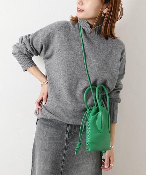 JOURNAL STANDARD（ジャーナルスタンダード）の「カシミヤタートルネックプルオーバー◆（ニット/セーター・レディース・ブラック/ブラウン/グレー/ピンク・FREE）」の3枚目の写真