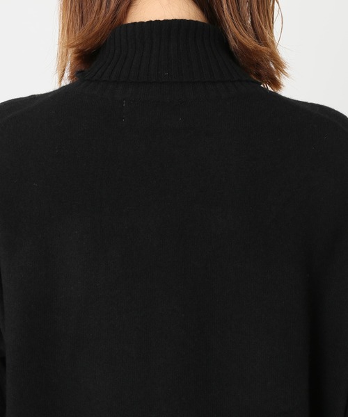 JOURNAL STANDARD（ジャーナルスタンダード）の「カシミヤタートルネックプルオーバー◆（ニット/セーター・レディース・ブラック/ブラウン/グレー/ピンク・FREE）」の12枚目の写真