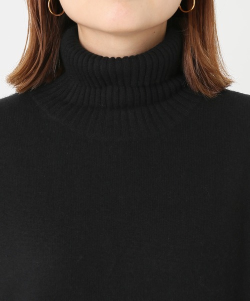 JOURNAL STANDARD（ジャーナルスタンダード）の「カシミヤタートルネックプルオーバー◆（ニット/セーター・レディース・ブラック/ブラウン/グレー/ピンク・FREE）」の13枚目の写真