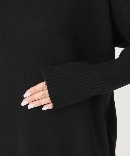 JOURNAL STANDARD（ジャーナルスタンダード）の「カシミヤタートルネックプルオーバー◆（ニット/セーター・レディース・ブラック/ブラウン/グレー/ピンク・FREE）」の15枚目の写真