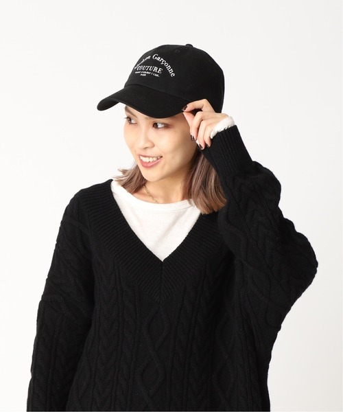 新品 Deuxieme classe 新作 キャップ ブラック Deuxieme Classe キャップ 帽子 BTN Logo Cap レディース